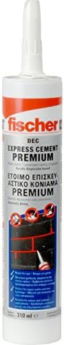 Fischer DEC "Premium" Express Ready Mixed Cement Cartridge Sand