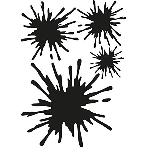 Cadox planche Adhesif Splash Noir 160x240mm