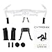 Produktbild Cytronix Landing Gear Fahrwerk Landegestell Fußhalterung Landungs Ausrüstung Standbeine Erhöhung Höhenverlängerung Kit Extender Guard Drohne für DJI Mavic Pro (Schwarz)
