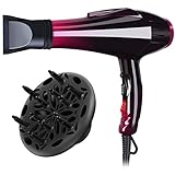 secador 3500w ❤️【TECNOLOGÍA AVANZADA】: Secadores de pelo de gran alcance con tecnología de cerámica y los iones negativos asegura la experiencia de sequía más sana. Your pelo guarda más humedad y deja menos estático y frizz con nuestro diseño de cerámica Tourmaline-infundido.