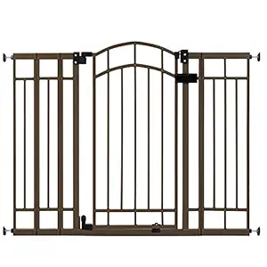 Summer Infant Multi-Use Deco Extra Tall Walk-Thru Gate, Bronze