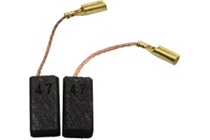 BUILDALOT Balais de charbon pour BOSCH GWS 6-125 broyeur - 5x8x15.5mm - Avec arrêt automatique