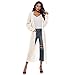 Produktbild TWIFER Herbst Langarm Cardigan Open Cape Mantel Bluse Kimono Jacke Strickjacke