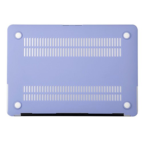 MOSISO Ultra Slim Plastik Hartschale Schutzhülle Snap Case für MacBook Air 13 Zoll (A1466 / A1369), Serenity Blau - 7