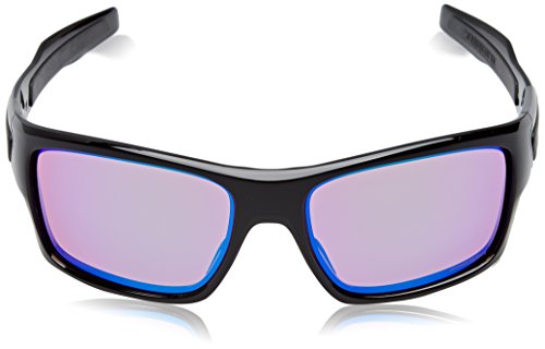 Oakley Turbine Sun Glasses, Mens, Turbine, Polished Black/Prizm Daily Polarized, One Size