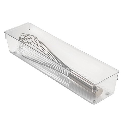 InterDesign 10 x 40,5 x 7,5 cm Linus Schubladen-Organizer, Durchsichtig - 6