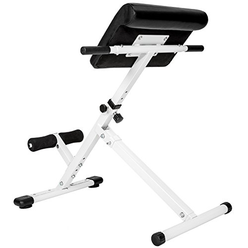 TecTake Rückentrainer Hyperextension Bauchtrainer klappbar höhenverstellbar inkl. gepolsterter Beinfixierung - 6