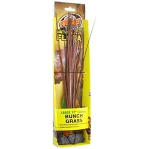 Zoo Med BU-41 Bunch Grass 30 cm Kunststoffpflanze, Terrariendekoration