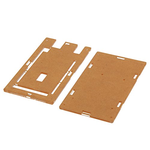 Amazingdeal365 Transparente caja de acr  lico Caja Caja de brillo para Arduino MEGA 2560 R3