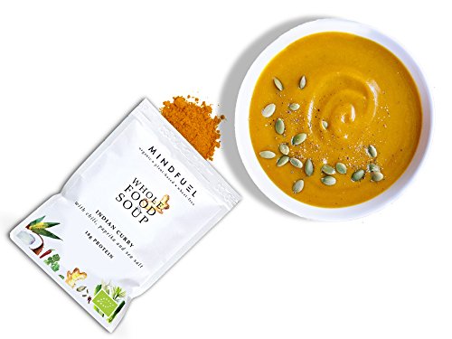 Preisvergleich Produktbild Mindfuel - 10x Whole Food Soup - Indian Curry (15g of protein)