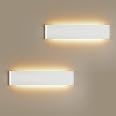 Applique LED Da Parete 24W 3000K – 2880 Lumen, Luce Calda Non Dimmerabile, Corpo In Alluminio, Per Soggiorno, Camera E Corridoio
