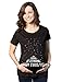 The Force Is Strong With This One Pregnany Funny Movie Maternity T shirt for Women -M