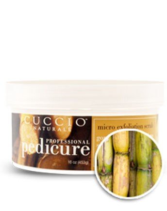 CUCCIO Pedicure Micro Cuccio Exfoliation Scrub Sugarcane & Bamboo 2OZ