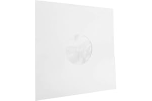 BANAPOY 20 x zewnętrzne rękawy z płyty winylowej, 30,5 cm powłoka z płyty winylowej antystatyczny pokrowiec ochronny na odtwarzacz CD z wewnętrzną torebką, do pełnego albumu ochronnego