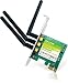 Produktbild TP-Link TL-WDN4800 N900 WLAN Dual Band PCI-E Adapter (bis zu 450Mbit/s auf 2,4GHz oder 5GHz, 3 Externe Antenne, geeignet für Windows 10/8.x/Vista/7/XP)