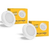 Jaquar 3W Striker Mini Round Surface Ceiling/Downlight | No False Ceiling Required | Surface Ceiling Light for Cabinet, Wardr
