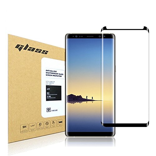 Preisvergleich Produktbild Samsung Galaxy Note8 Displayschutzfolie, skypat [3D Deckung][Hartglass] Panzerglas Schutzfolie,Anti-Kratzer, Anti-Fingerabdruck,High Definition,9H Härtegrad