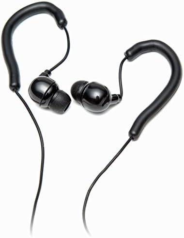 Grace Digital ECOXBUD Waterproof In Ear Headphones - Black