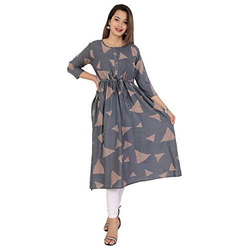 round shape kurti design