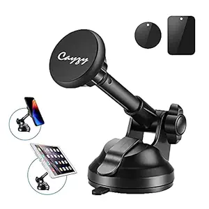 Cayzy Car Mobile Holder for Dashboard 360 Rotation Car Mobile Holder Magnetic Any Direction Universal Cell Phone Mount or Stand for Any Cars Dashboard with Strong Magnets Mobile Gadgets