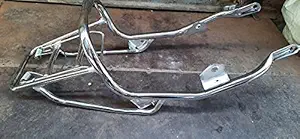 B to B Traders Heavy Chrome Rear Carrier for - Yamaha RX100