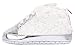EOZY 1 pair Soft Non-Slip Toddler Infant Crib Kids Baby Girl Lace Rose Shoes Walking Sneaker Prewalker Outsole length 11cm 3 Colors (White)