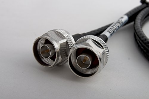 Preisvergleich Produktbild Bidatong Twin Koaxkabel 20m TWIN-50155-LTE - SMA Stecker - N Stecker