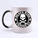 Produktbild Skull Death Wish Coffee Custom Personalized Coffee Mug Novel Gift Mugs Morphing Ceramic Cup Water Office Home Cups 11 OZ Two Sides by Custom Mugs