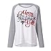 Produktbild Soupliebe Loves 'Casual Herbst Winter Weihnachten Printing Long Sleeve Hoodies Sweatshirt Kapuzen Langarmshirt Sweatjacke Kapuzenpullover Pullover