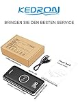 KEDRON Batterie Externes 24000mAh Chargeur sans Fil Rapide Chargeur à Induction avec 3 Ports USB & 2 Entrée pour Tous Les Smartphones