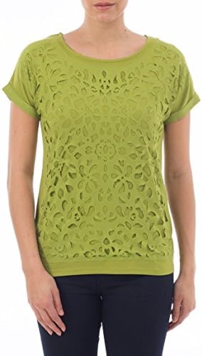 Klass Laser cut top - Womans - 68QP2S3104 - LIME - Large