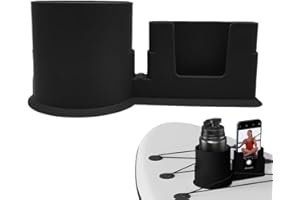 TOEECY Porta SUP per Bevande Kayak Portabicchieri Multifunzionale Anti Ribaltamento Portabevande Universale Accessori da Pesca All'Aperto