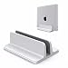 Produktbild owikar Vertikal Laptop-Ständer verstellbar Aluminium Desktop Tablet Halterung Dock Boden Schreibtisch Organizer passt für alle MacBook Pro/Air Microsoft Surface, Notebooks Lenovo Dell Samsung Acer Asus XPS Sony HP