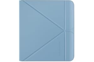 Kobo Libra Colour - Funda para Dormir Color | Azul crepúsculo | Tecnología Sleep/Wake | Soporte Integrado de 2 vías | Piel Vegano | Compatible con Lector electrónico de Color Kobo Libra Colour