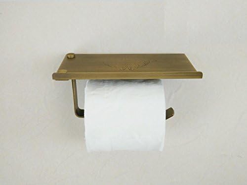 X&amp;L Upscale tissue holder decoration bathroom metal copper antique pendant WC reel type function Towel rack