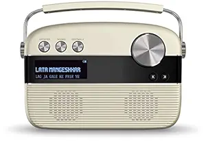 Saregama Carvaan SKU-R20008 Portable Digital Music Player (Porcelain White) with Out Remote