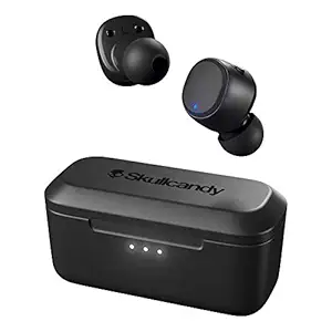 Skullcandy Spoke Truly Wireless Bluetooth in Ear Earbuds with Mic (Black)