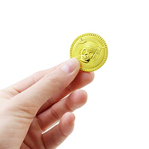 COM-FOUR® Piraten-Geburtstagsfeier-Set für bis zu 6 Kinder – Piratenhut, Augenklappe, Wimpelkette, Flagge, Teller, Becher, Servietten, Pflaster - 9