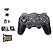Produktbild JimTw-FR Kabelloser Gamecontroller 2,4 G mit Adapter Micro USB OTG Konverter für Telefon Android Tablet PC Smart TV Box PS3