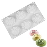 formas de silicone pode ir ao forno Hecho del silicón puro de la categoría alimenticia del 100%, cumple estándares de seguridad europeos.