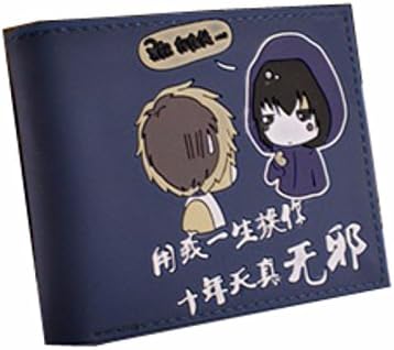new Wallet Cool PU Leather Money Fold Purse Kids Talking FATE Gintama Tokyo Ghoul One piece Attack On Titan Fairy Tail rare