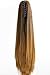 Neverland 20"(50cm) Ombre Two Tone Long Straight Clip in/on Wavy Ponytail Pony Tail Hair Extension Hairpiece Claw 8#/27#