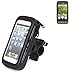 Price comparison product image K-S-Trade Bike Mount for doro 8031, handlebar mount for smartphones. Suitable for bicycle, motorcycle, quad, scooter, etc. Water-repellent (TM)