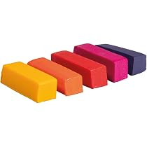 Colorant Pour Cire à Bougie Rayher - Lot De 3 Palets Jaunes 2 Cm - Pour Fabriquer Et Personnaliser Des Bougies