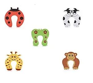 Door Stopper,Corner Edge Protectors,E Guards,Cabinet Lock (Cutest Door Stoppers) Set of 5 Made in India