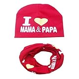 Hankyky Baby Mütze O-Ring Schal Jungen Mädchen Kleinkinder...