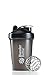 Produktbild BlenderBottle Classic Shaker / Eiweiß Shaker / Diät Shaker / Protein Shaker mit Blenderball -  Schwarz 590ml Fassungsvermögen, skaliert bis 400 ml