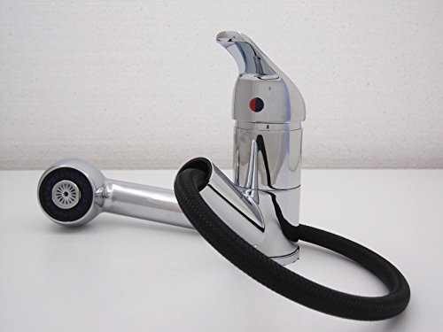 Niederdruckarmatur Ausziehbarer Brause Niederdruck Armatur für Küche Spüle Spültischarmatur - 2