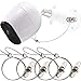 Produktbild Anti-Diebstahl Sicherheitskette kompatibel mit Arlo Pro und Arlo Pro 2, Wetterfester Anti-Diebstahl sicherung Kragen (4 Packung)