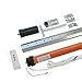 Produktbild Funk-Rolladenmotor 3T-MOTORS Komplettset SW60 + Handsender HS1 + Rolladenwelle + Zubehör 3T45-10R SW60 bis 1,10m